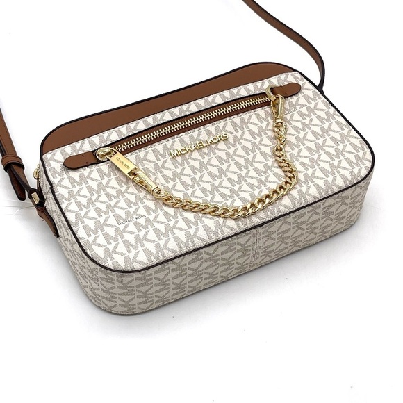 Michael Kors EW Zip Chain Xbody Bag & Small Top Zip Coinpouch w/ID - Picture 11 of 13